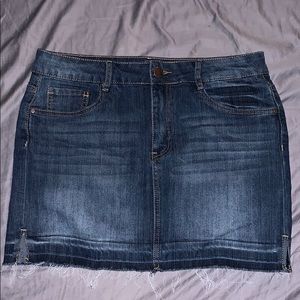 Jean skirt